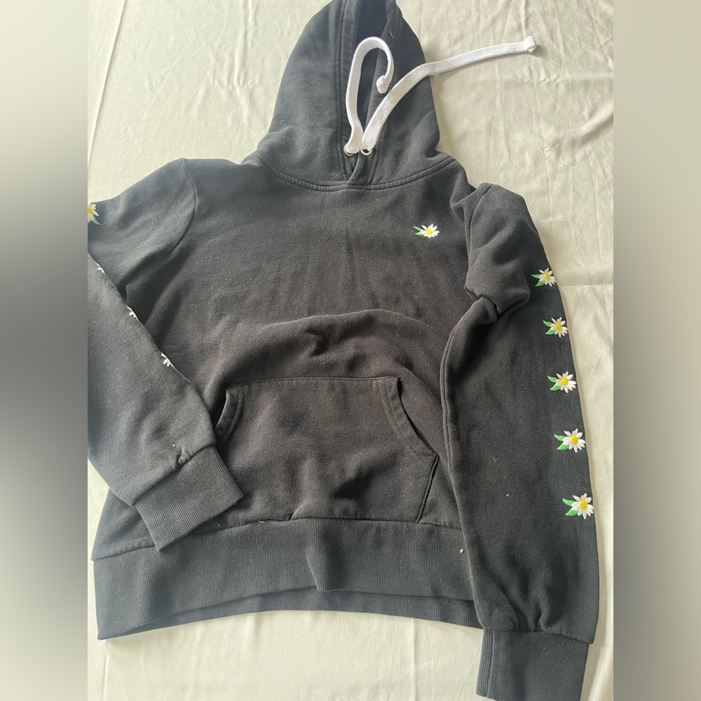 Reflex Classic Sweatshirt Sunflower Embroidered Appliqué Medium